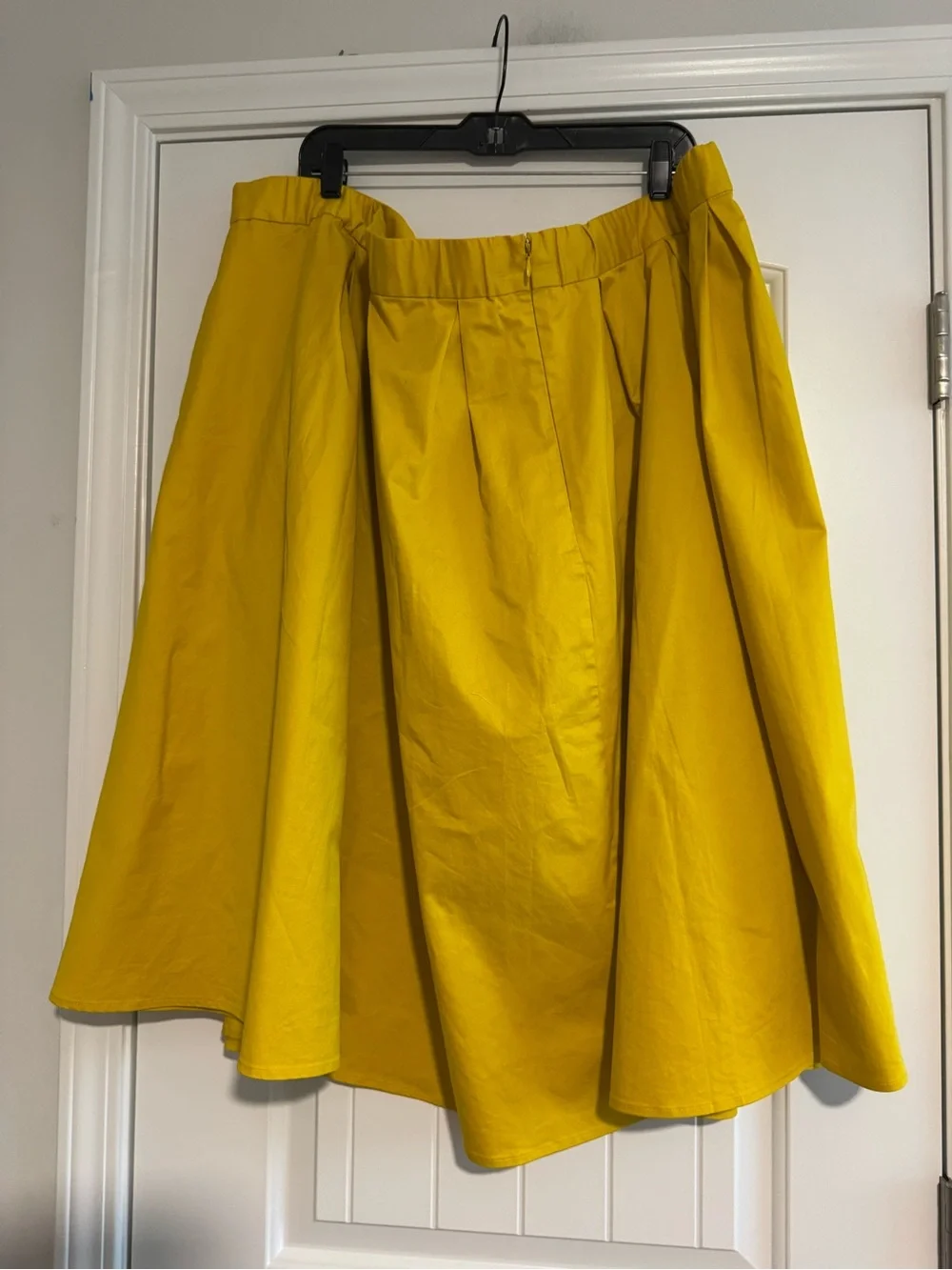 Eloquii Golden Yellow Circle Skirt